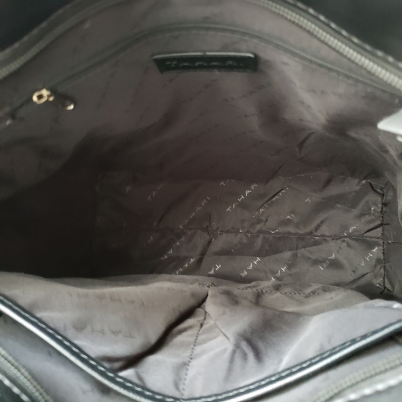 Tahari Black Utility Tote - Picture 5 of 5